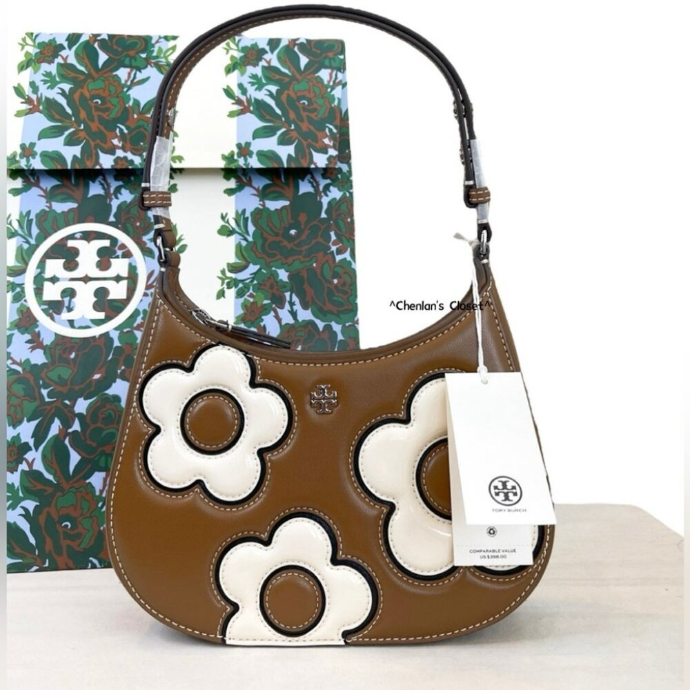 🌸NeW! Tory Burch Emerson Appliqué Shoulder Bag - Picture 4 of 13